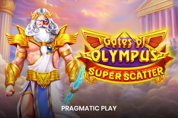 Capa do jogo Gates of Olympus Super Scatter — Pragmatic Play